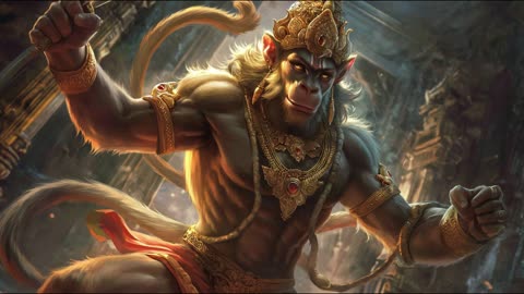 Hanuman Ji – Larger Than Life 🔥 | Divine Power Anthem 2025 | Cinematic Devotional Track