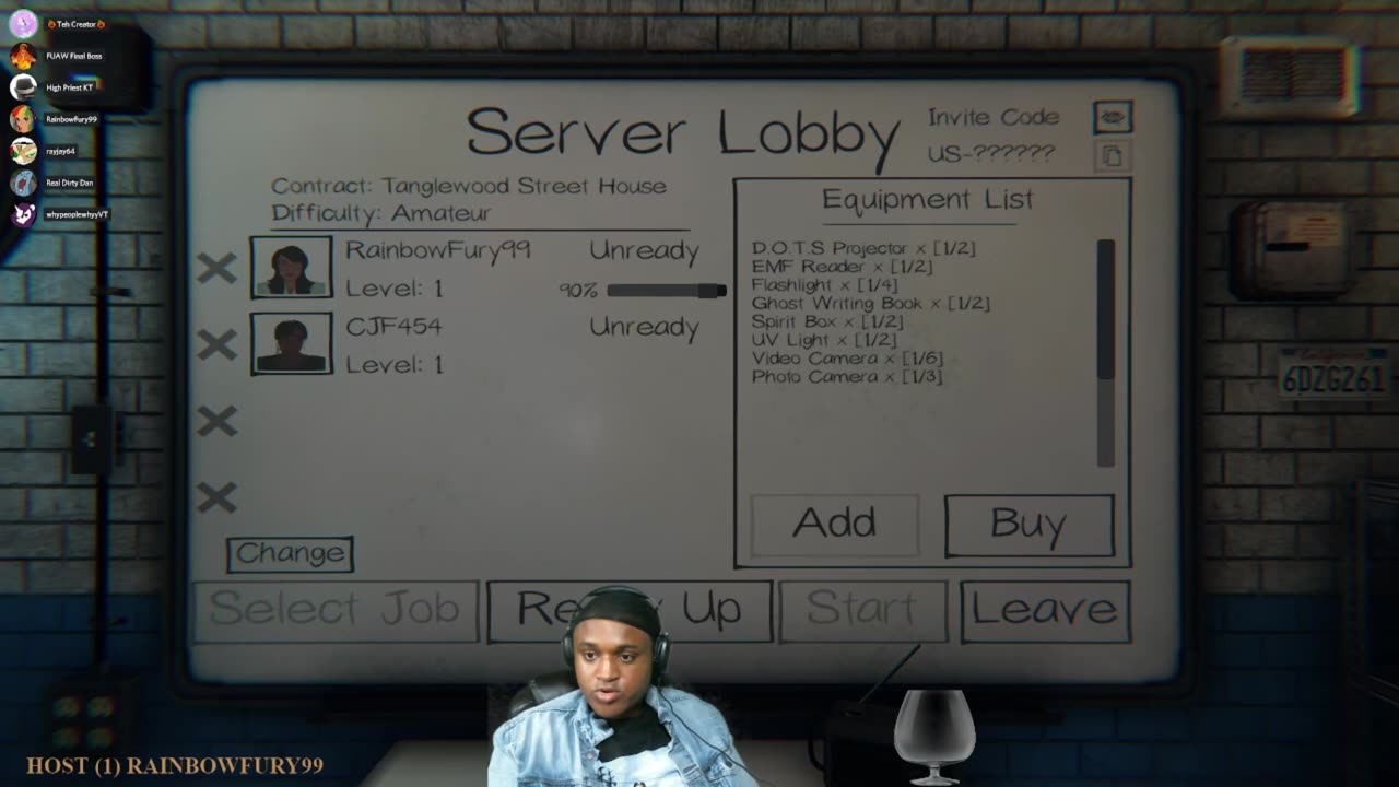 Project F.L.A.M.E.O.W.E.E.N: Phasmophobia (October 19, 2021)