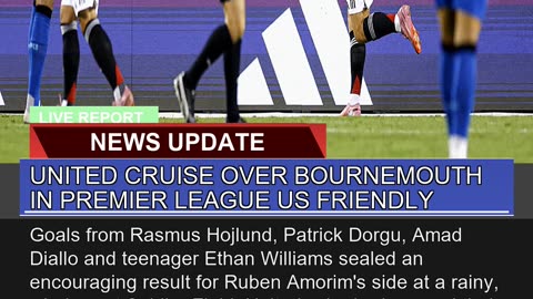 United Cruise Over Bournemouth in Premier League U