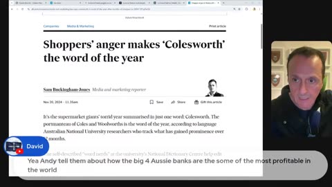 Dr Andy Schmulow for the Senate - Last word