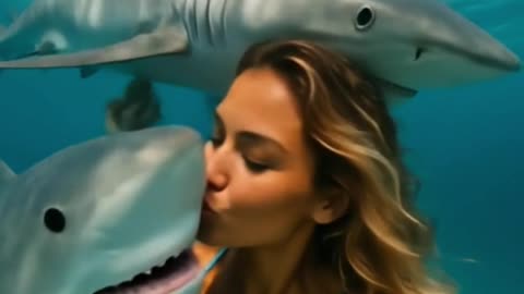 The Baby Shark and the Lady
