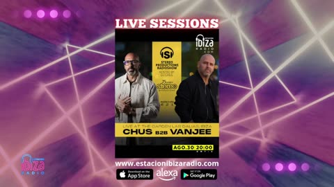 Estacion Ibiza Radio LiveSessions & Stereo Productions Podcast 623 Mix By DJ Chus b2b Van Jee