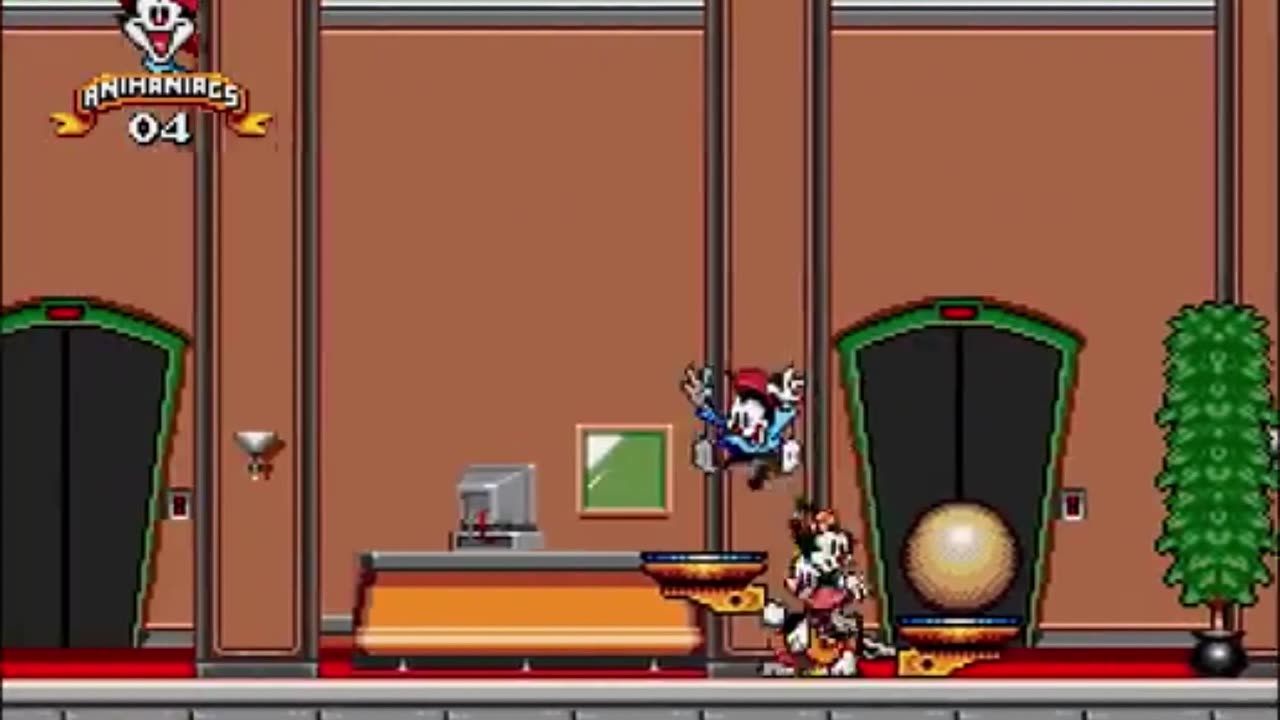 GAMEPLAY of Animaniacs SEGA GENESIS