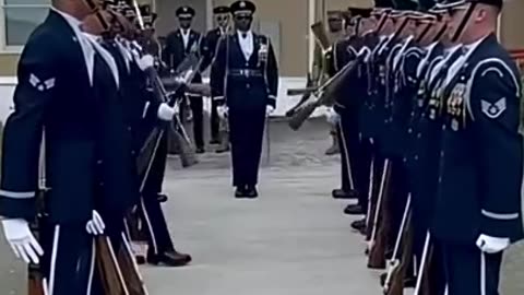 AIRFORCE HONOR GUARD DRILL TEAM | Best Air Force Honor Guard Drill Team Ever | Big Al - UncleCoon