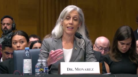 Sen RandPaul questions - Susan Monarez - AWAKE YET?