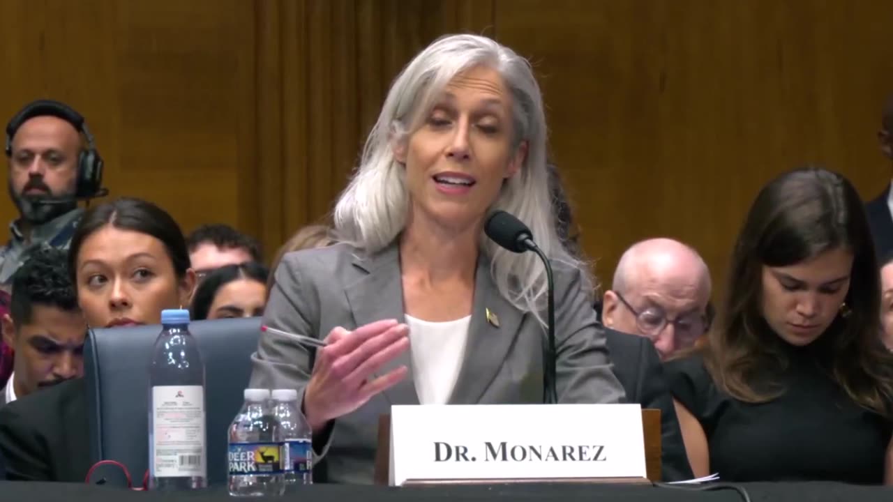 Sen RandPaul questions - Susan Monarez - AWAKE YET?