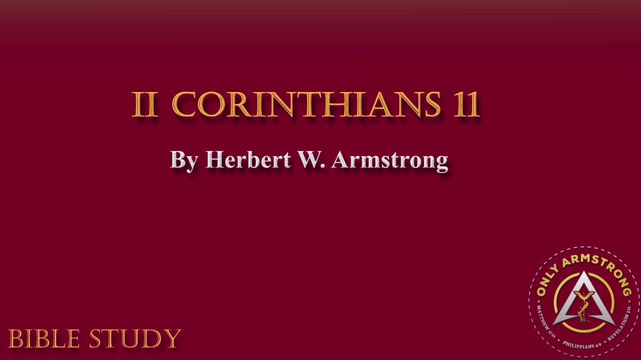 II Corinthians 11