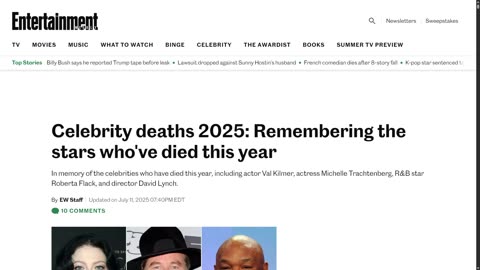 Only Famous People are Death Announced