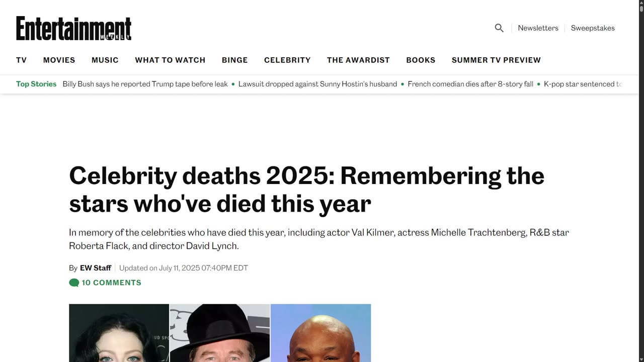 Only Famous People are Death Announced