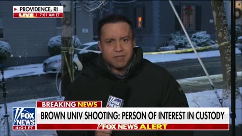 JUST IN_ Person of interest in deadly Brown University shooting in custody