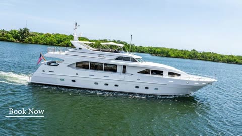 95' Intermarine - Yacht Rental in Fort Lauderdale, Florida🎇​⚓​🛟