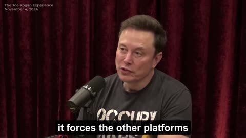 Elon Musk: One Honest Platform Can Force the Others to Stop Censoring