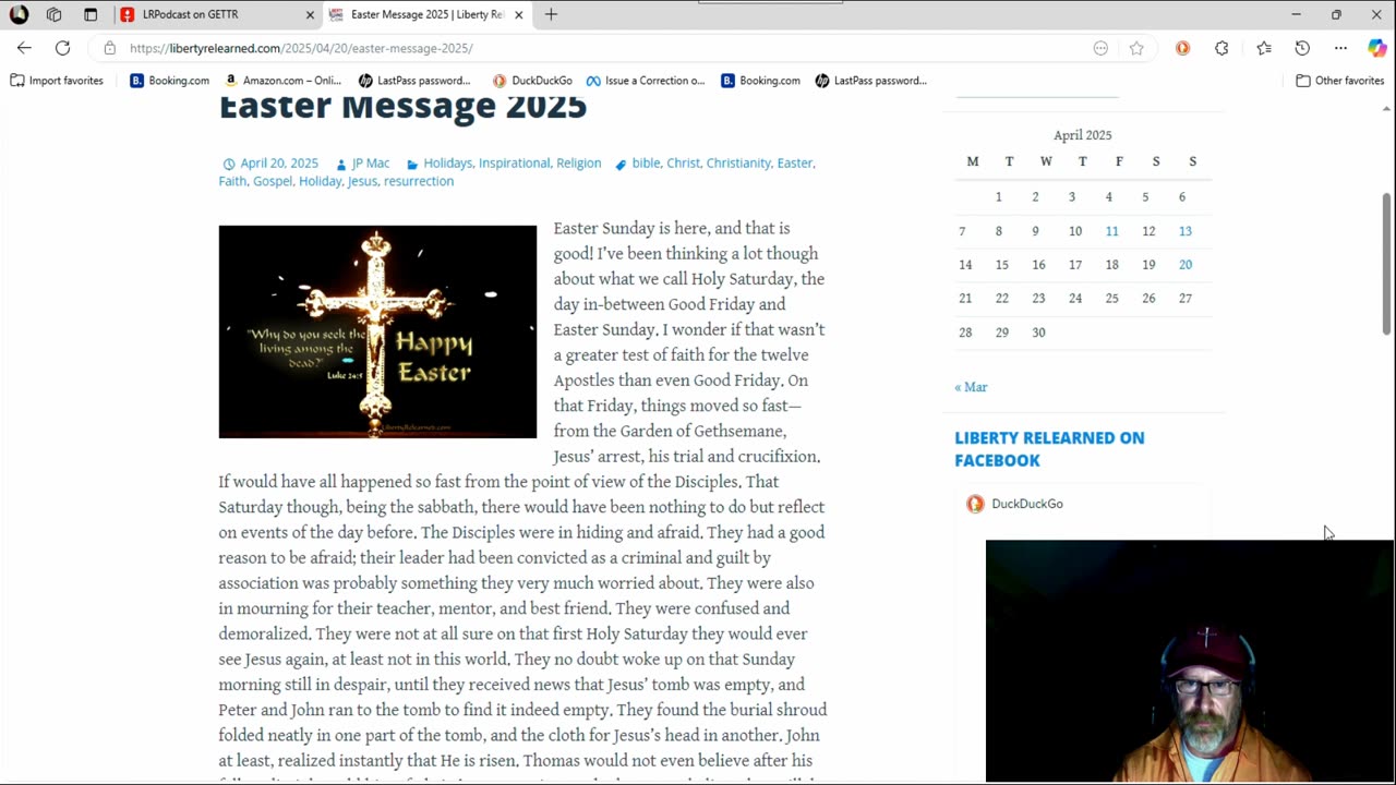 LR Podcast Clip: Easter Message 2025
