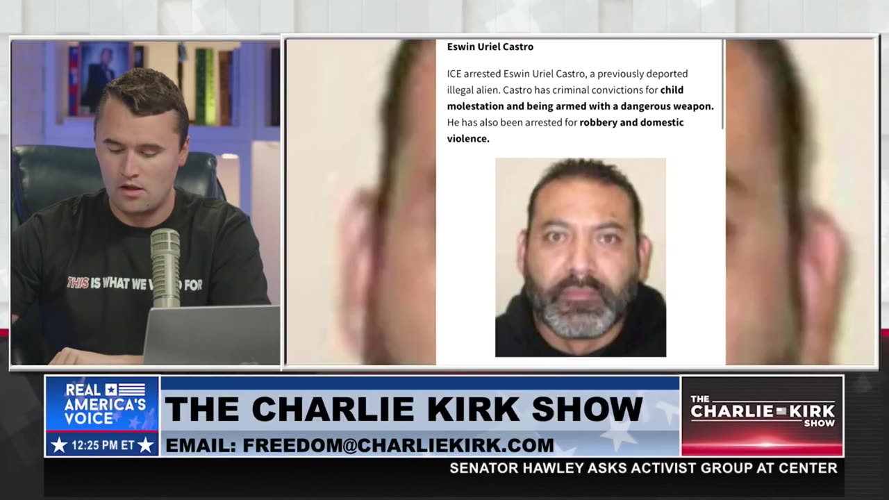CHARLIE KIRK SETS THE RECORD STRAIGHT FOR KIM KARDASHIAN