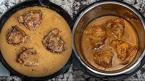 Easy Smothered Chicken Recipe | Classic Skillet & Instant Pot Method