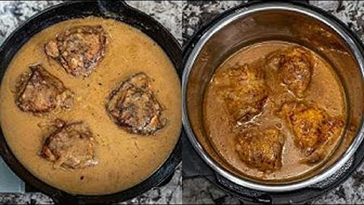 Easy Smothered Chicken Recipe | Classic Skillet & Instant Pot Method