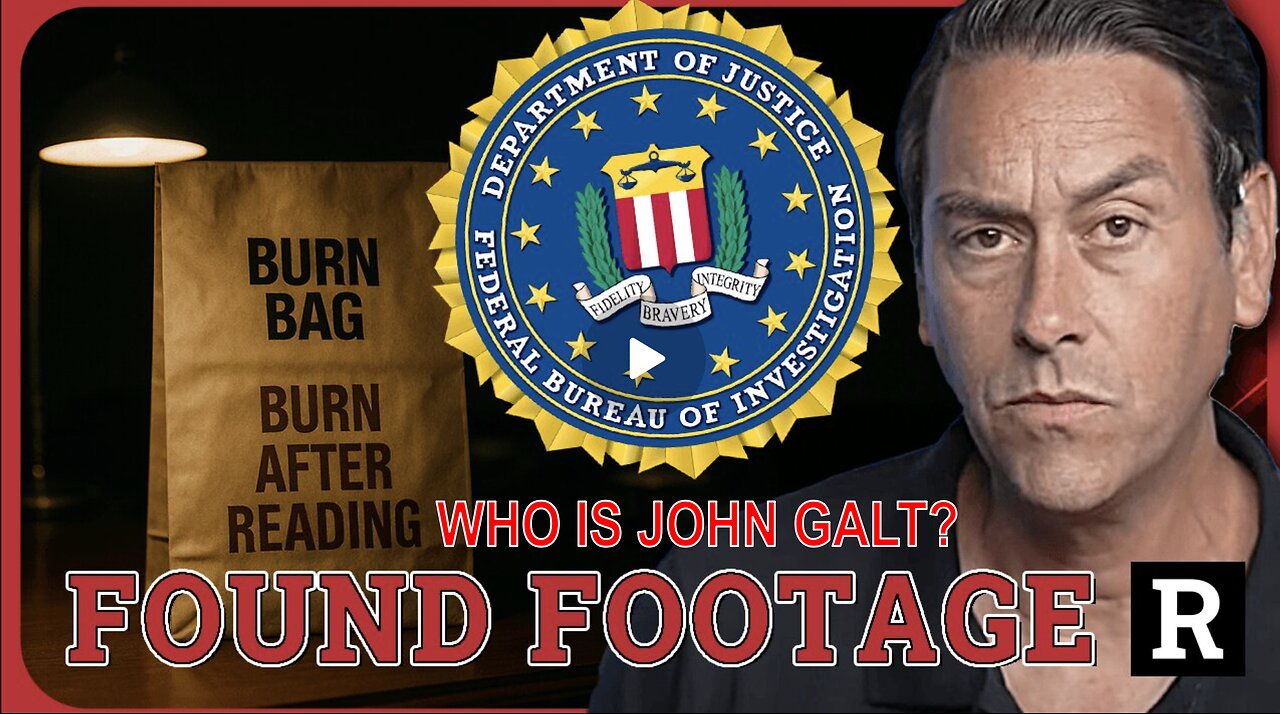 REDACTED W/ These FBI lies are all one HUGE distraction from what's coming. WHO I John Galt?