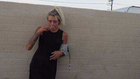 Kayla- 34- Homeless- "People are so unloving, Its a Dog eat Dog World out here"
