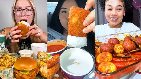 ASMR | Onion & Sausage Boil, Seafood & Crab Boil, Raising Cane’s | Satisfying Food Sounds