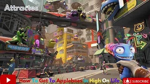 How To Get To Applebees in High On Life Game