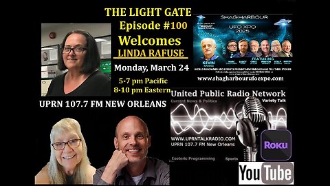 THE LIGHT GATE EPISODE #100: LINDA RAFUSE