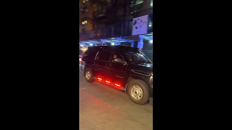 PRESIDENTIAL DRIVE BY