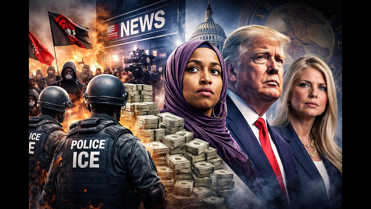 🎬 Демпартийцы натравливают радикалов на ICE, СМИ двигают бюджеты, Омар за гранью, Минюст от Трампа