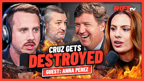Tucker HUMILIATES Sen. Cruz in Heated “GOTCHA” Moment on Iran War | The Rift | Guest: Anna Perez