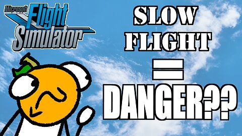I Tried Slow Flight and THIS Happened! | MSFS 2020