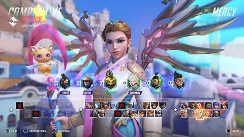Overwatch 2 Mercy Gameplay (No Commentary)
