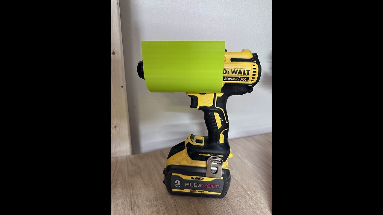 3d Printed Dewalt DCD996 drill holder