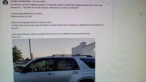 Biometrics Is Part Of Beast System! Push Back!