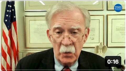 "Bolton Advocates for World War III"