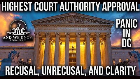 And We Know 4.25.25: Judges arrested, Panic in DC, Did you SEE? GeoEngineering targeted, PRAY!