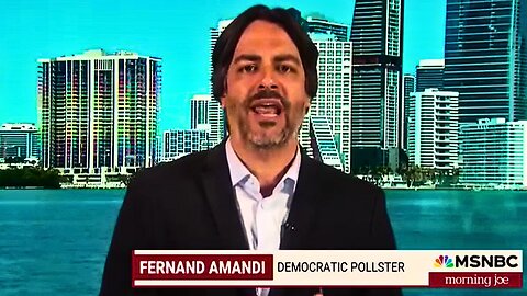 Fernand Amandi Reveals to Morning Joe Why He Is World's WORST Pollster