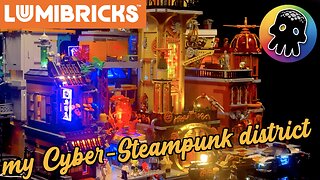 My Cyber-Steampunk District