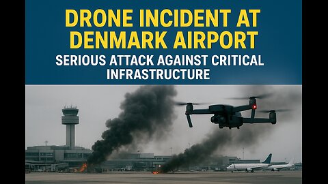Drone incident at Denmark airport_ Serious attack against critical infrastructure