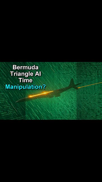 مثلث برمودا: تجارب الذكاء الاصطناعي للتلاعب بالزمن؟ #shorts