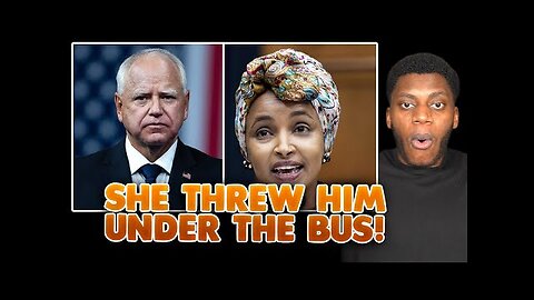 Ilhan Omar TURNS ON Walz as Everything Falls Apart!!