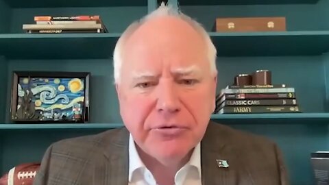 Tim Walz on His Masculinity: 'I Think I Scare Them a Little Bit'
