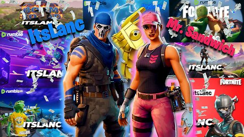 🔴LIVE • $1K FORTNITE TOURNEY • ft. Mr. Sandwich