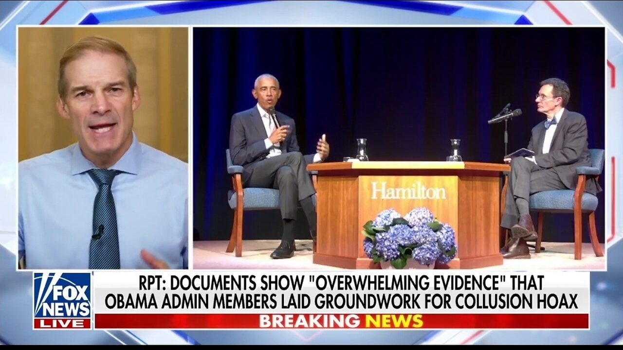 Rep Jim Jordan Highlights Three Important Russia Hoax Dates