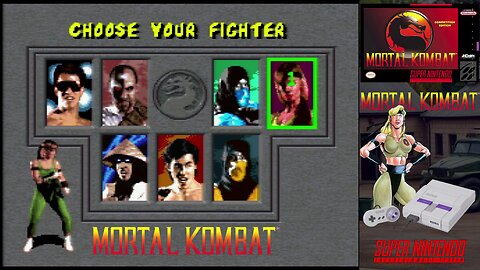 Mortal Kombat (Super Nintendo) - Sonya gameplay