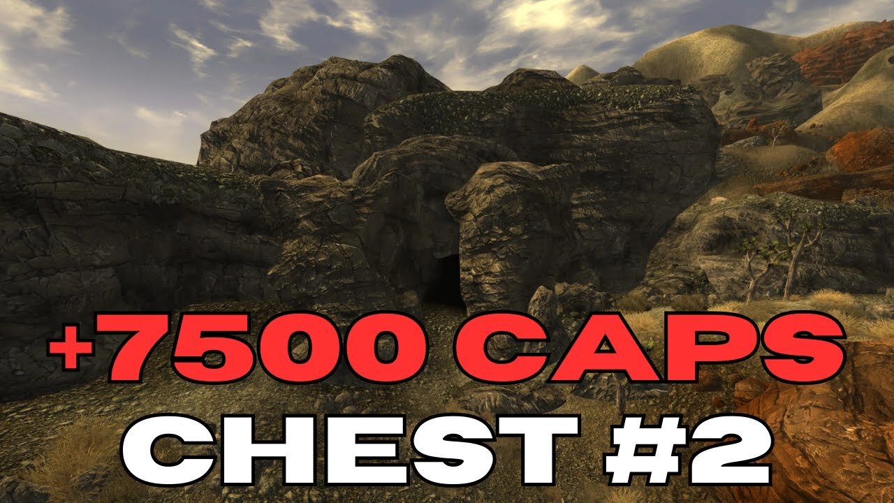 How To Get Rich in Fallout New Vegas with hidden +7500 caps cache - Second Way