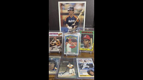 Happy Birthday Cheo! #houstonastros #astros #baseballcards #junkwax #puertorico #josecruz