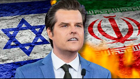 Matt Gaetz drops a bold idea to end the Iran-Israel conflict