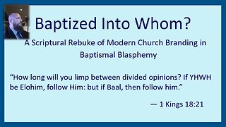 Baptism, Jared Cheshire, sis. Sandra health Minute, Prof. Smith on Watchman