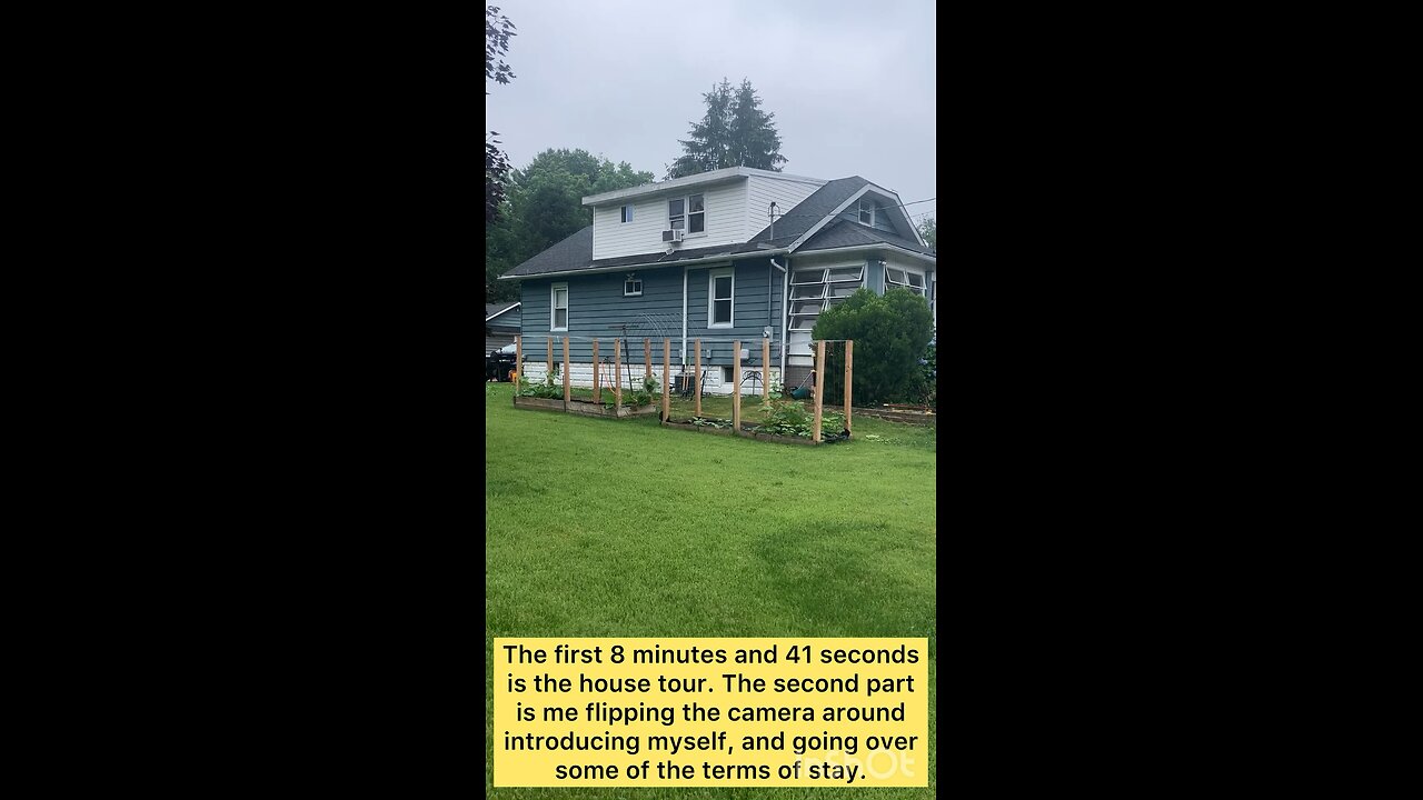 House walk-through, June 2025 