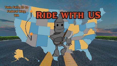 Ride With Us: Dashcam Journey from Twin Falls, ID to Federal Way, WA