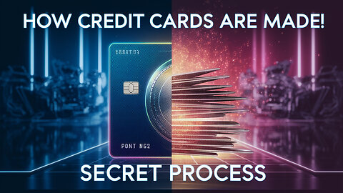 How Credit Cards Are Made – Secret Manufacturing Process Revealed!